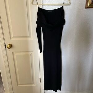 Bardot off the shoulder black dress size xs
